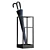 Modern Iron Umbrella Stand Holder 3D model small image 4