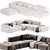  Siori FOBO Modular Sofa: Contemporary Design 3D model small image 3