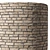 Seamless Brick Wall Texture Set 3D model small image 4