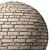 Seamless Brick Wall Texture Set 3D model small image 6