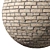 Seamless Brick Wall Texture Set 3D model small image 7