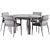 Modern Dining Set 65 with Table & Chairs 3D model small image 4