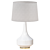 Modern White Table Lamp, Version 2013 3D model small image 2