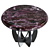 Earthy Boulder Side Table 3D model small image 3