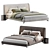 Modern Luxury Spencar Bed Collection 3D model small image 1