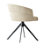 Elegant Nubo 4107 Chair Design 3D model small image 2