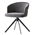 Elegant Nubo 4107 Chair Design 3D model small image 3