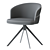 Elegant Nubo 4107 Chair Design 3D model small image 6