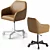 Swivel Chair with Color Customization 3D model small image 2
