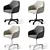 Swivel Chair with Color Customization 3D model small image 4