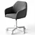 Swivel Chair with Color Customization 3D model small image 5