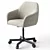 Swivel Chair with Color Customization 3D model small image 6
