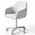 Swivel Chair with Color Customization 3D model small image 7