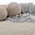 Eichholtz Björn Round Sofa Sand 3D model small image 7