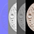 Luminous Moon Wall Light 3D model small image 4