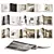 Architectural Design Magazines Set 3D model small image 4