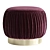 Modern Boho Pouf Exported FBX 3D model small image 2