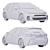 Archive of Suzuki Swace Hybrid 2023 3D model small image 3