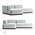 Lance Sofa by Idealbeds 3D model small image 1