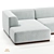 Lance Sofa by Idealbeds 3D model small image 3
