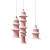 Sleek Pentti Suspension Lamp 3D model small image 3