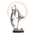 Silhouette Dance Table Lamp 3D model small image 2