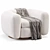 Sleek Mod Armchair by Studio27 3D model small image 2