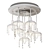 Rainbow Hang Pendant Chandelier 3D model small image 3