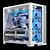 Motion-Blurred Gaming PC Kit 3D model small image 2