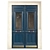 Classic Door 1600mm H-2700mm 3D 3D model small image 1