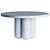 Sculptural Giudecca Tables: Original Elegance 3D model small image 1