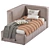 Convertible Sofa Bed Hill S 404 3D model small image 4