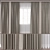 Multiformat 3D Curtain Model, 126197 Polys 3D model small image 1