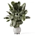  Handmade Stone Pot Indoor Plants 3D model small image 4