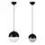 Odeon Light "Pinga" Pendant Light 3D model small image 3