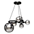 Glass Pendant Chandelier Wendt KG1202P-6 3D model small image 1