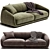 Wendelbo Montholon Sofa 3D Model 3D model small image 4