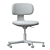 Rookie Grey Office Chair 3D model small image 4