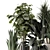 Modern Indoor Plants Set 1836 3D model small image 2