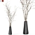 Elegant Branch Home Decor Piece 3D model small image 1