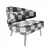 Title: Milan LORUSSO Accent Chair 3D model small image 3