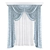 Polyester Curtains 3D Rendered Texture 3D model small image 1