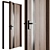  Stylish Door Set 97 3D model small image 4