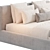 Luxury Italian Creazioni Bed 2015 3D model small image 4