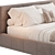 Luxury Italian Creazioni Bed 2015 3D model small image 5
