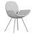 Youpi Metal Rocking Chair, Bonaldo 3D model small image 6