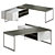  Vektor Executive Desk by FORMA5 3D model small image 2