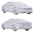 Archived 3D Lucid Air Model 3D model small image 3