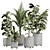 Modern Indoor Plant Model 452 3D model small image 1