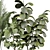 Modern Indoor Plant Model 452 3D model small image 3